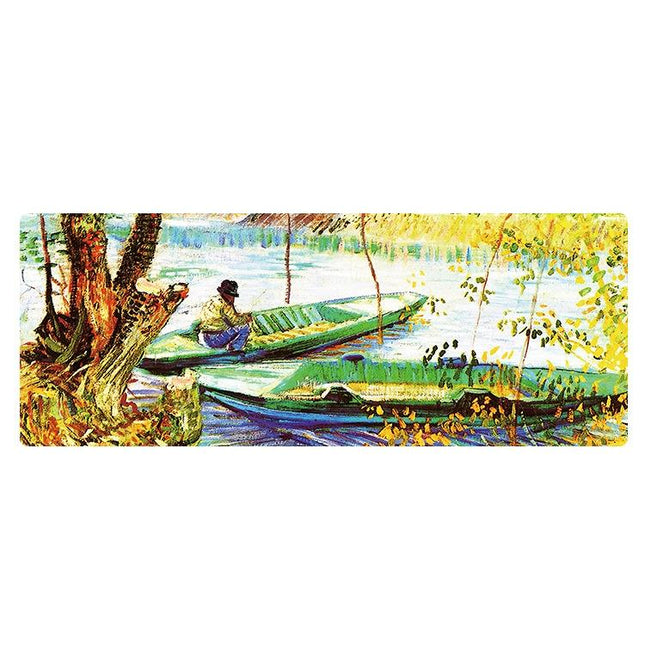 Large Desk Mouse Pad For Oil Painting - Fisherman