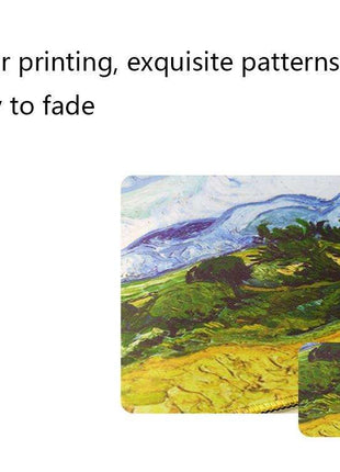 Large Desk Mouse Pad For Oil Painting - Fisherman