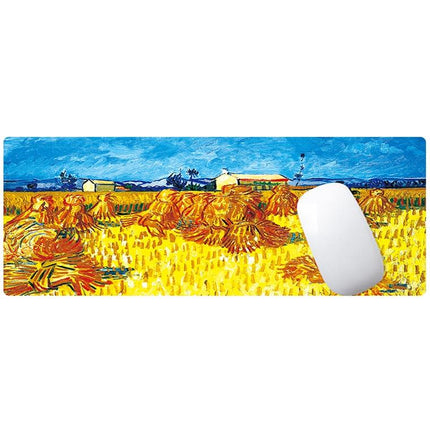 Large Desk Mouse Pad For Oil Painting - Iris