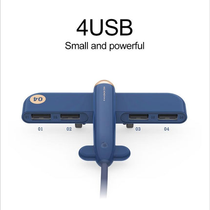 4-Port Usb Air Force One Hub - White
