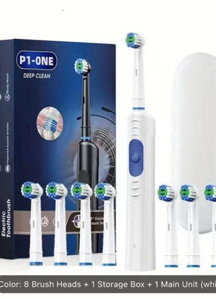 Experience Deep Cleaning Like Never Before with Luxury Replacement Heads and Travel Case.