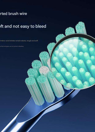 Purple Sonic Pulse Pro: 5 Smart Modes, 2-Min Timer, Lightning USB Charge – Complete Kit with 4 Heads, Bracket & Box for Effortless Glow!