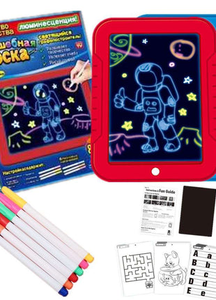 Magic Drawing Pad Electronics LED Writing Board Creative Art For Children