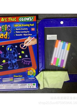 Magic Drawing Pad Electronics LED Writing Board Creative Art For Children