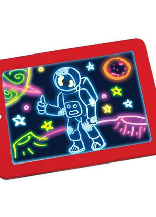 Magic Drawing Pad Electronics LED Writing Board Creative Art For Children