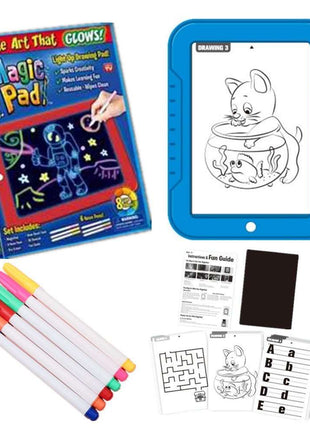 Magic Drawing Pad Electronics LED Writing Board Creative Art For Children