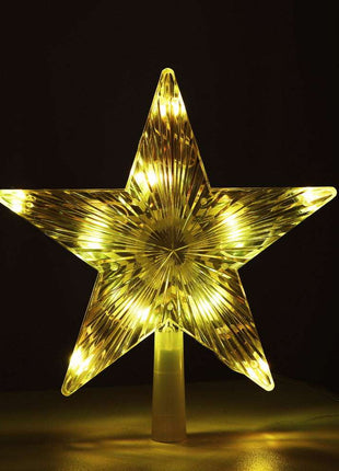 Jingle Jollys Christmas Tree Topper Star RGB LED Xmas Decor 80 Modes APP Control