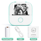 Green Printer+1 White Paper