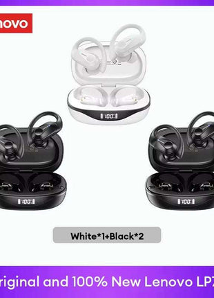 Original  LP75 TWS Bluetooth V5.3 Headphones Wireless LED Digital Display Earphones Noise Reduction Waterproof Headset New