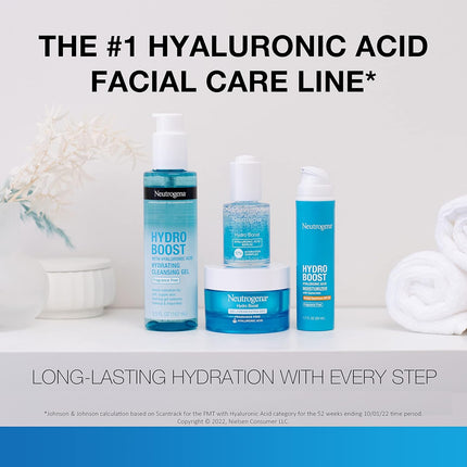 Hydro Boost Hyaluronic Acid Moisturizer Gel-Cream - Deep Hydration for Extra-Dry Skin, 1.7 Oz
