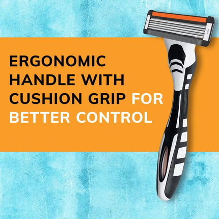 BIC Flex 5 Hybrid Men's 5-Blade Disposable Razor Shaving Kit