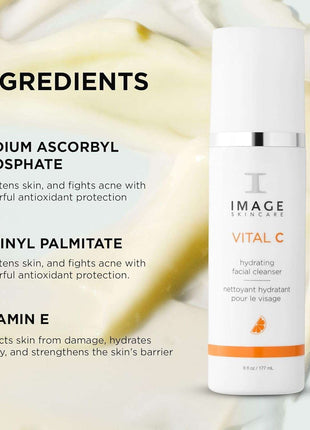 Skincare Vital C Hydrating Facial Cleanser - 177ml for Radiant Skin