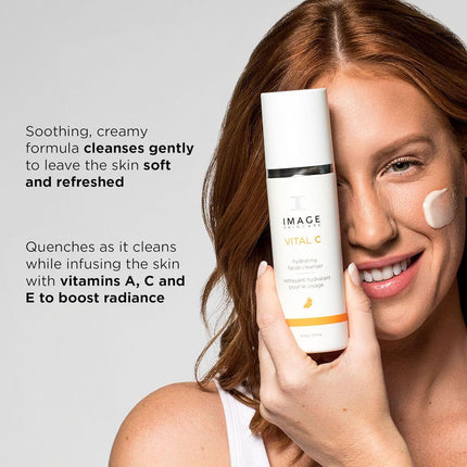 Skincare Vital C Hydrating Facial Cleanser - 177ml for Radiant Skin